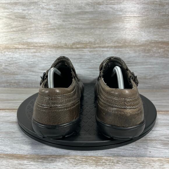 Sketchers Men’s Lounge Mark Nason Grey Leather Slip On Loafers Size 9.5 - Picture 4 of 8